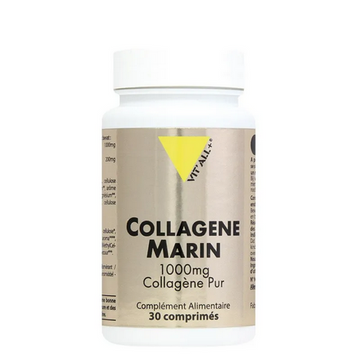 Collagène marin pur 1000 mg 30 comprimés VIT'ALL+ VIT'ALL+Au supplements