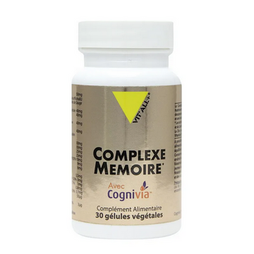 Complexe Mémoire 30 gélules VIT'ALL+ VIT'ALL+Au supplements