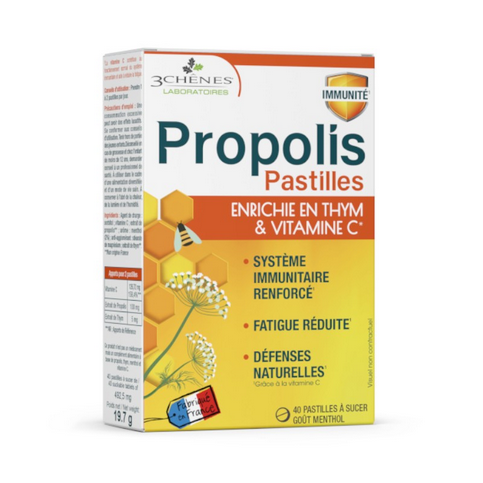 Propolis suckable tablets LES 3 CHENES LES 3 CHENESAu supplements