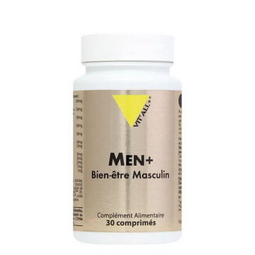 Men+ Complexe pour Homme 30 comprimés VIT'ALL+ VIT'ALL+Au supplements