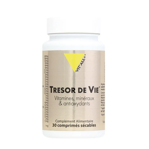 Trésor de vie 30 comprimés VIT'ALL+ VIT'ALL+Au supplements