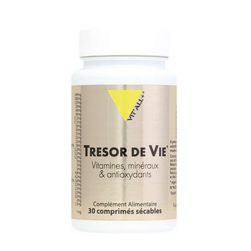 Trésor de vie 30 comprimés VIT'ALL+ VIT'ALL+Au supplements