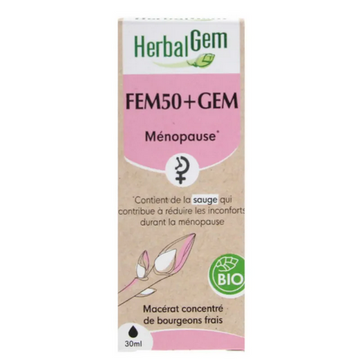 Fem 50+ Gem Flacon 30 ml Complexe Femme 50+ GC22 HERBALGEM HERBALGEMAu supplements