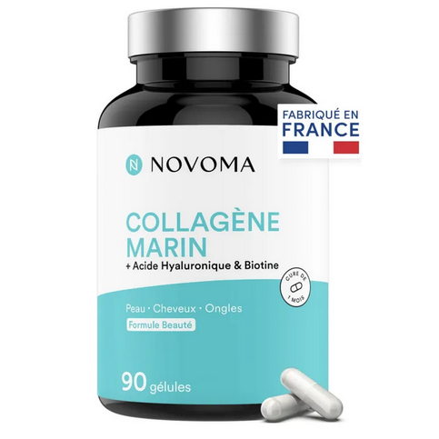 Collagène Marin + Acide Hyaluronique 90 gélules NOVOMA NOVOMAAu supplements
