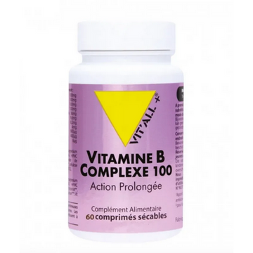 Vitamines B Complexe 100 60 comprimés VIT'ALL+ VIT'ALL+Au supplements