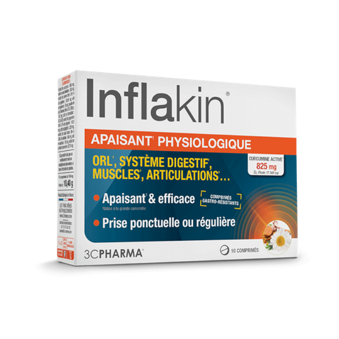 Inflakin soothing physiological - 30 tablets - 3C PHARMA 3C PHARMAAu supplements