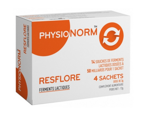 Resflore Physionorm sachets - IMMUBIO TrustMedUSAAu supplements