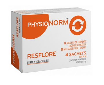 Resflore Physionorm sachets - IMMUBIO TrustMedUSAAu supplements