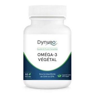 Oméga 3 végétal 60 gélules capsules DYNVEO DYNVEOAu supplements