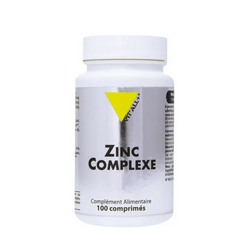Zinc Complexe 15 mg 100 comprimés VIT'ALL+ VIT'ALL+Au supplements