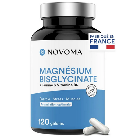 Magnesium bisglycinate 120 capsules NOVOMA NOVOMAAu supplements