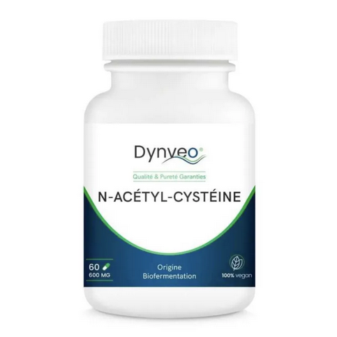 N-Acétyl-Cystéine pure 600mg 60 gélules DYNVEO DYNVEOAu supplements