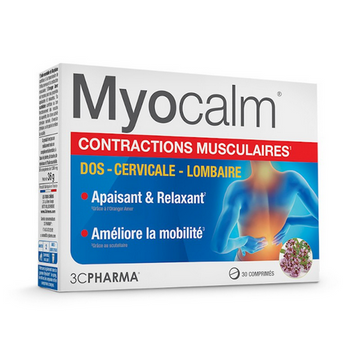 Myocalm : muscles contractions 3C PHARMA 3C PHARMAAu supplements