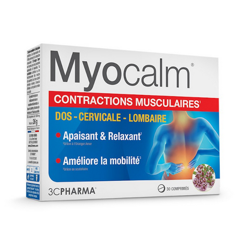 Myocalm : muscles contractions 3C PHARMA 3C PHARMAAu supplements