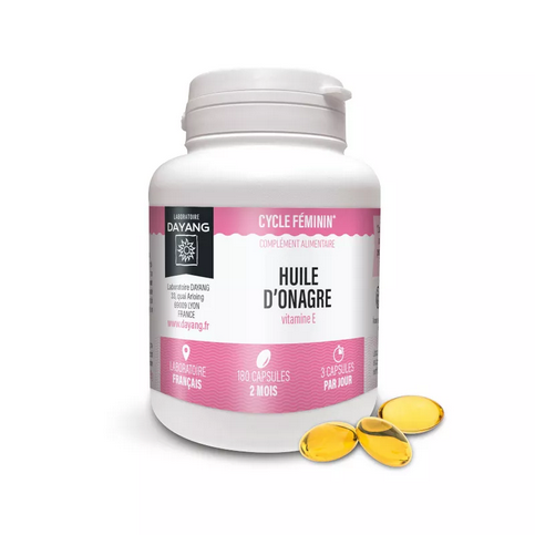 Evening primrose oil - woman comfort from puberty - 180 capsules - DAYANG DAYANGAu supplements