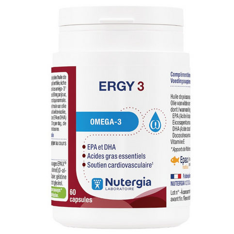 ERGY 3 Laboratoire Nutergia NutergiaAu supplements