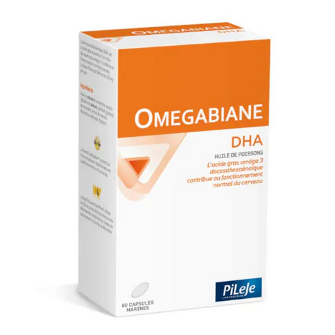 OMEGABIANE DHA - 80 capsules - Laboratoire PILEJE PILEJEAu supplements