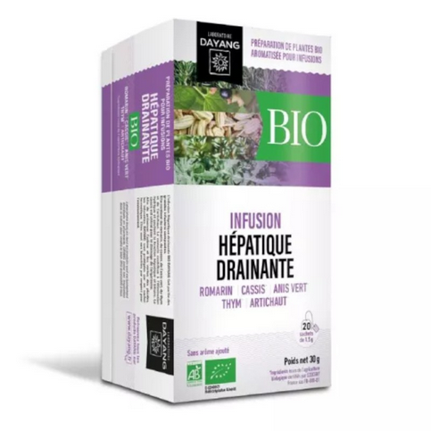 Hepatic - draining organic infusion in sachets DAYANG DAYANGAu supplements