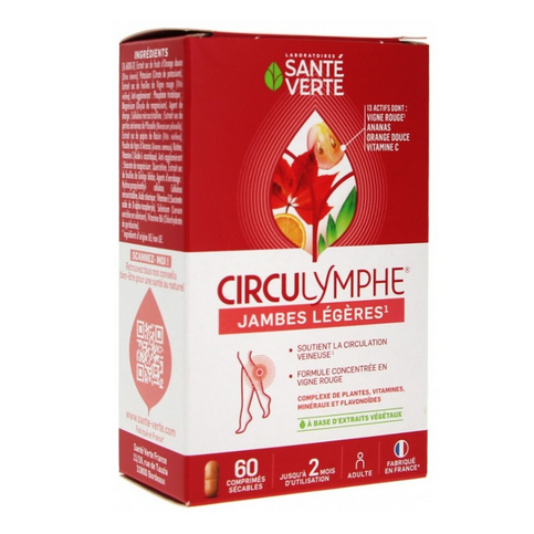 Circulymphe - tablets - SANTE VERTE SANTE VERTEAu supplements