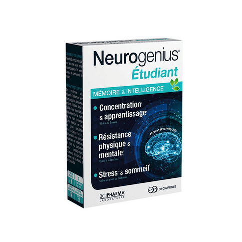 Neurogenius etudiant - LES 3 CHENES LES 3 CHENESAu supplements