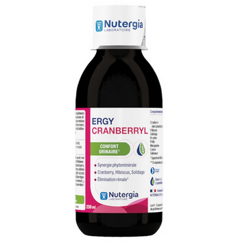 ERGYCRANBERRYL urinary discomfort Laboratoire NUTERGIA NutergiaAu supplements