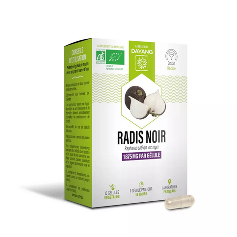 Organic black radish 15 capsules - DAYANG DAYANGAu supplements