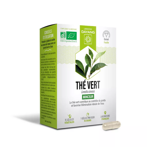 Organic green tea in capsules - DAYANG DAYANGAu supplements