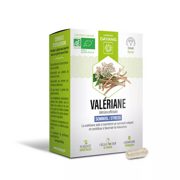 Organic Valerian 15 capsules - DAYANG DAYANGAu supplements
