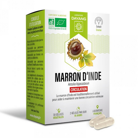 Organic Horse Chestnut - 15 capsules - DAYANG DAYANGAu supplements