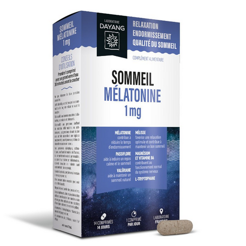 Sleep melatonin 1 mg 14 tablets - DAYANG DAYANGAu supplements