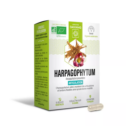 Organic Harpagophyton capsules - DAYANG DAYANGAu supplements