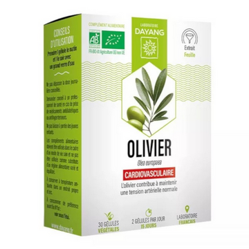 Organic Olive Tree 30 capsules - DAYANG DAYANGAu supplements