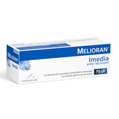 Melioran Imedia : one-off stress - 4 sticks - PILEJE PILEJEAu supplements