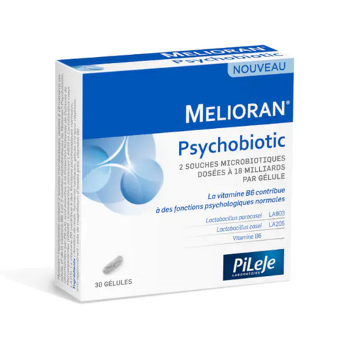 Melioran Psychobiotic : chronic stress and anxiety - 30 capsules - PILEJE PILEJEAu supplements