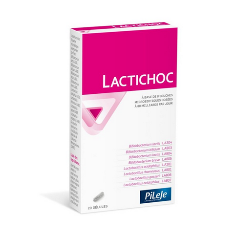 Lactichoc 20 capsules - PILEJE PILEJEAu supplements