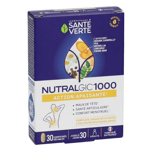 Nutralgic 1000 soothing action - 30 tablets - SANTE VERTE SANTE VERTEAu supplements
