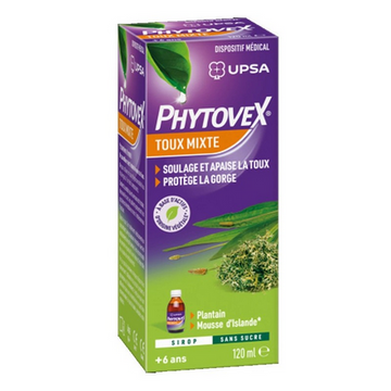Phytovex syrup - mixed cough - UPSA UPSAAu supplements