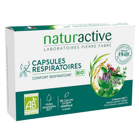 Respiratory Comfort: 30 organic respiratory capsules - NATURACTIVE NATURACTIVEAu supplements