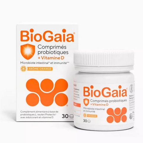 BioGaia probiotic + vitamin D 30 tablets BioGaiaAu supplements