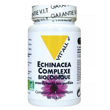 Echinacea Complexe BIO (avec Propolis) 60 gélules VIT'ALL+ VIT'ALL+Au supplements