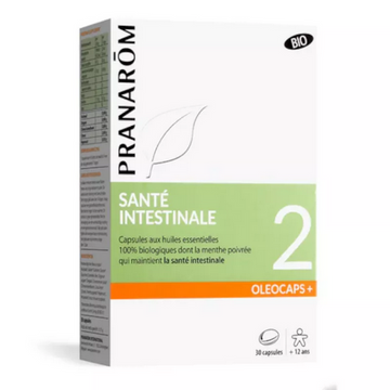 Oleocaps + 2 BIO Santé intestinale 30 capsules PRANAROM PRANARÔMAu supplements