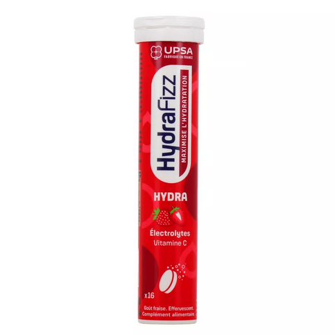 HydraFizz HYDRA strawberry flavor - 16 effervescent tablets UPSAAu supplements