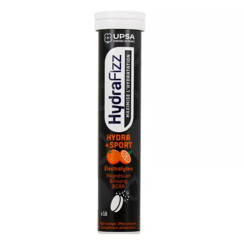 HydraFizz: HYDRA + SPORT orange flavor - 16 effervescent tablets UPSAAu supplements
