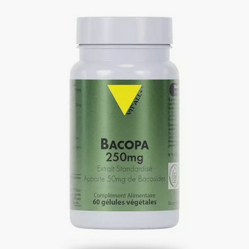 Bacopa Extrait standardisé 60 comprimés VIT'ALL+ VIT'ALL+Au supplements