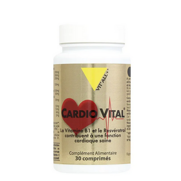 Cardio vital 30 comprimés VIT'ALL+ VIT'ALL+Au supplements
