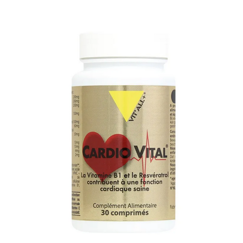 Cardio vital 30 comprimés VIT'ALL+ VIT'ALL+Au supplements