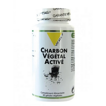 Charbon végétal activé 60 gélules VIT'ALL+ VIT'ALL+Au supplements