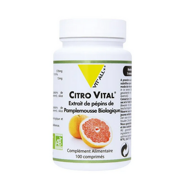 Citro Vital BIO EPP 100 comprimés VIT'ALL+ VIT'ALL+Au supplements