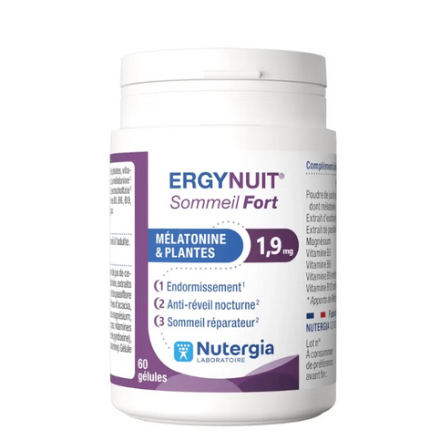 NUTERGIA ERGYNUIT Strong Sleep - 60 capsules NutergiaAu supplements
