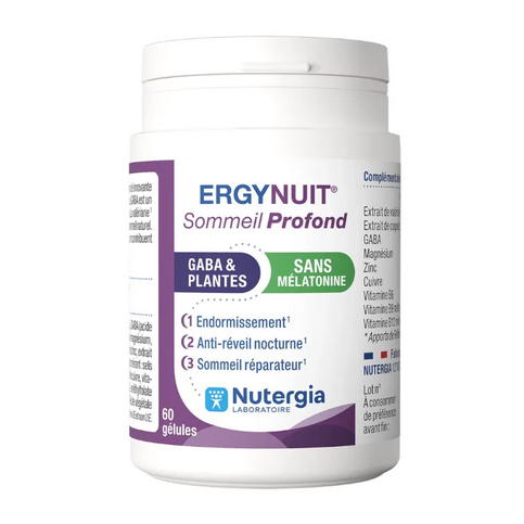 NUTERGIA - ERGYNUIT Deep Sleep - 60 capsules NutergiaAu supplements